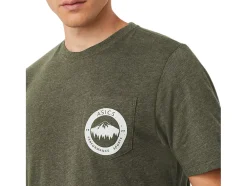 Shop ASICS 1977 MOUNTAIN TEE Olive Canvas
