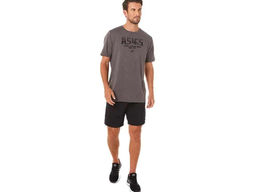 Cheap ASICS 1977 MTN TEE Dark Grey Heather