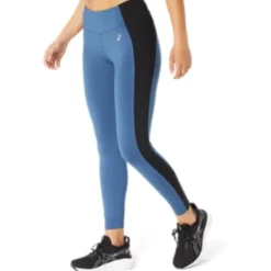 Shop ASICS 7/8 PERFORMANCE TIGHT Grand Shark/Performance Black