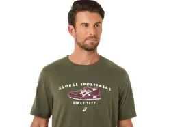 Best Sale ASICS 1977 SPORTSWEAR TEE Olive Canvas