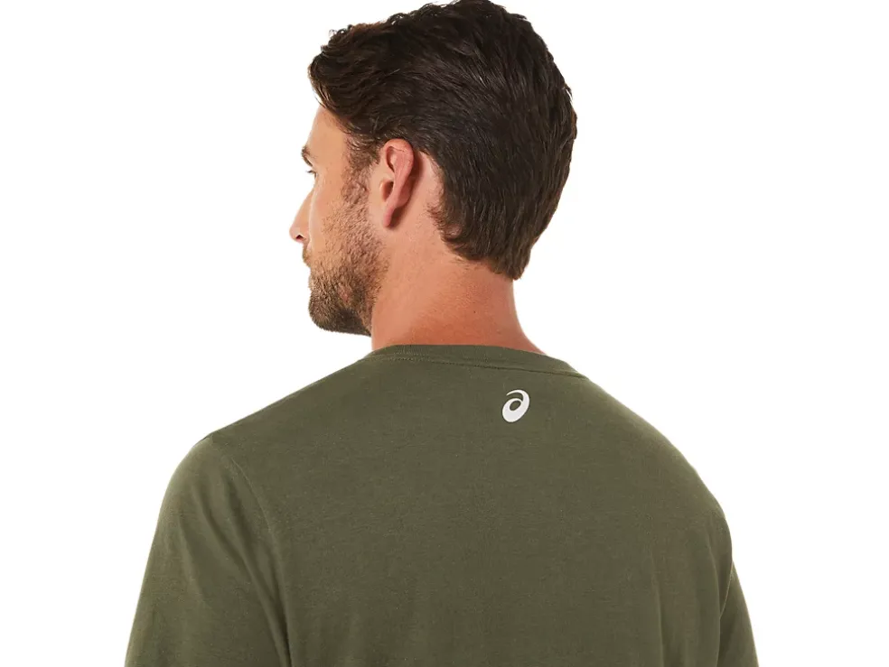 Best Sale ASICS 1977 SPORTSWEAR TEE Olive Canvas