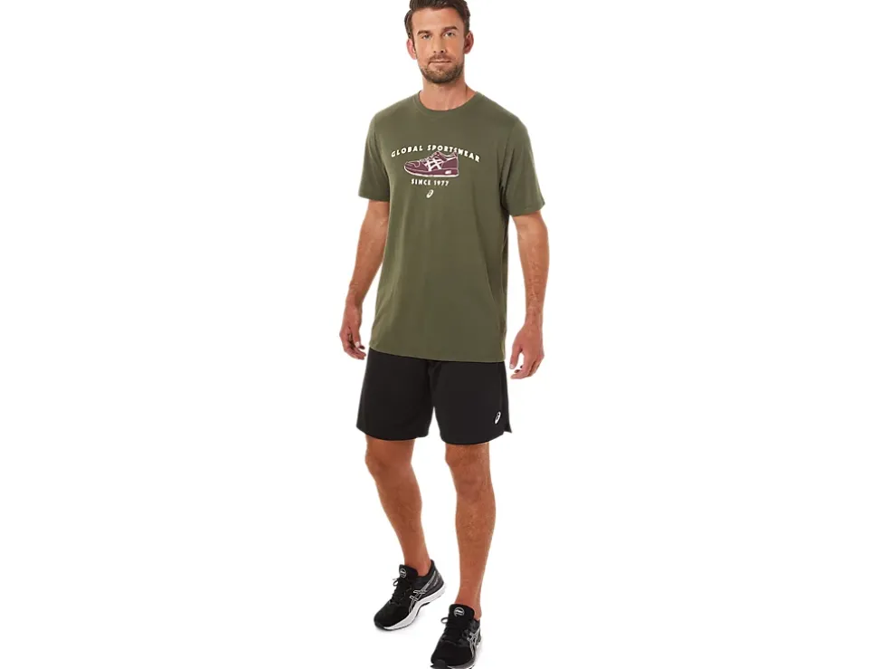 Best Sale ASICS 1977 SPORTSWEAR TEE Olive Canvas