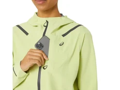 Discount ASICS ACCELERATE WATERPROOF 2.0 JACKET Glow Yellow