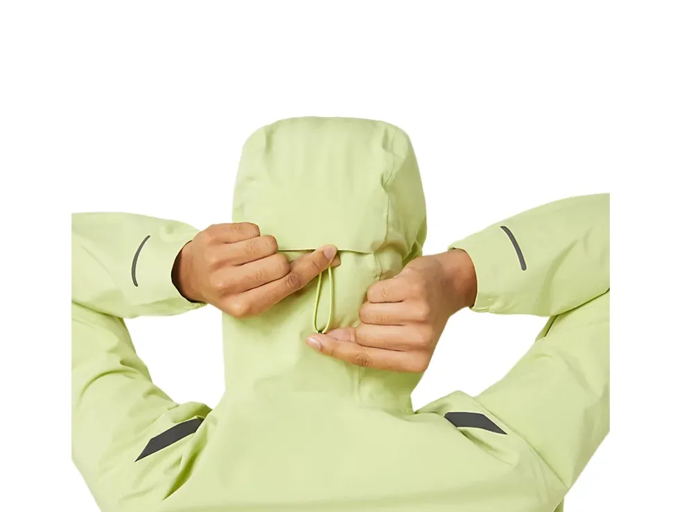 Discount ASICS ACCELERATE WATERPROOF 2.0 JACKET Glow Yellow