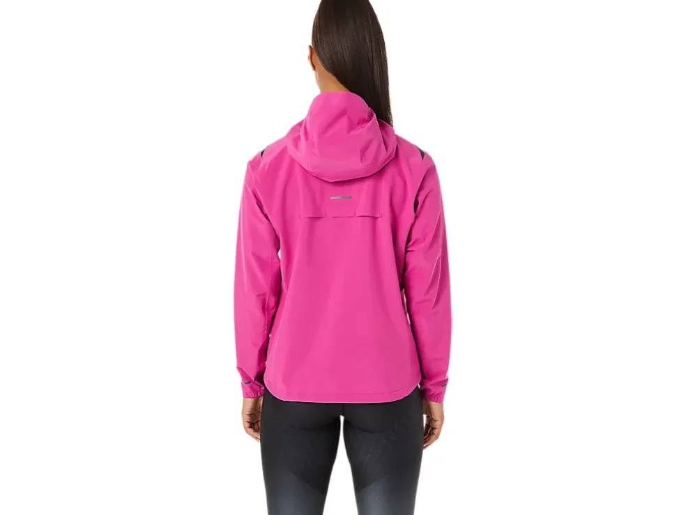 Cheap ASICS ACCELERATE WATERPROOF 2.0 JACKET Fuchsia Red