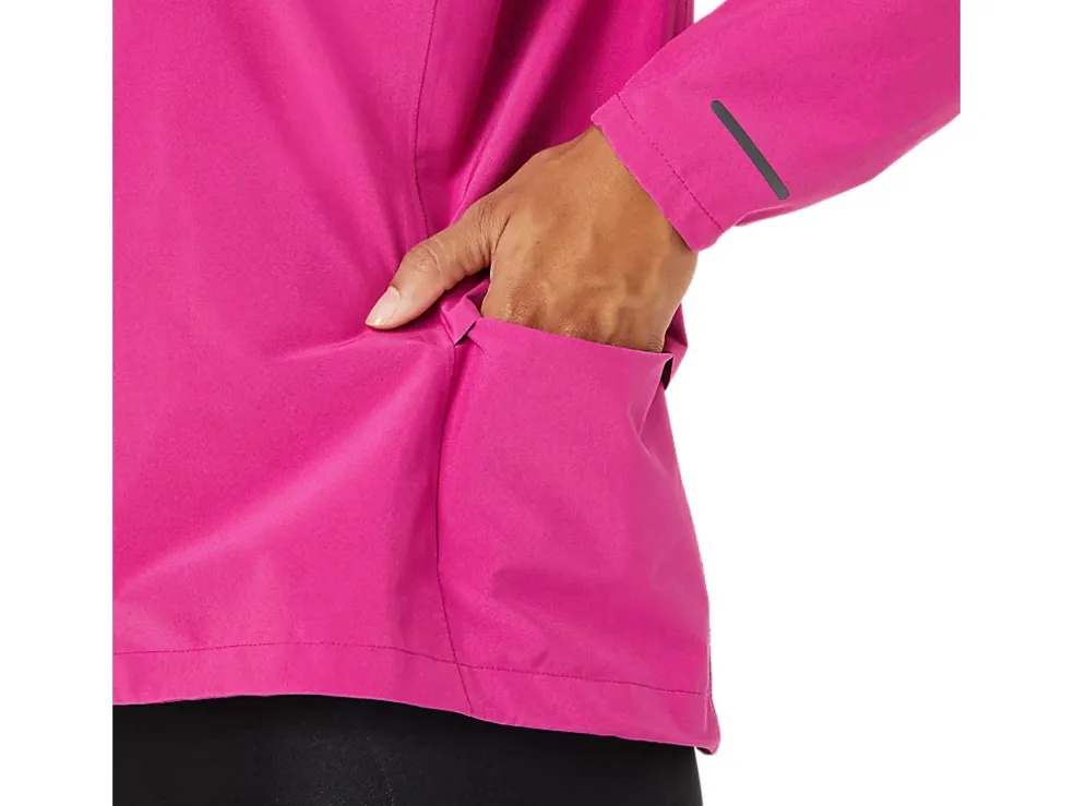 Cheap ASICS ACCELERATE WATERPROOF 2.0 JACKET Fuchsia Red