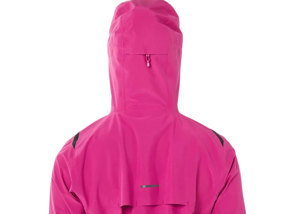 Cheap ASICS ACCELERATE WATERPROOF 2.0 JACKET Fuchsia Red
