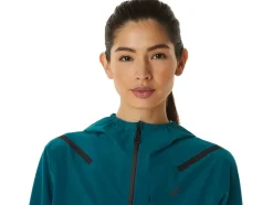 Cheap ASICS ACCELERATE WATERPROOF 2.0 JACKET Velvet Pine