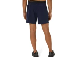 Discount ASICS ACTIBREEZE 7IN LIGHT WEIGHT WOVEN SHORTS Midnight