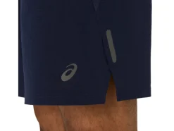 Discount ASICS ACTIBREEZE 7IN LIGHT WEIGHT WOVEN SHORTS Midnight