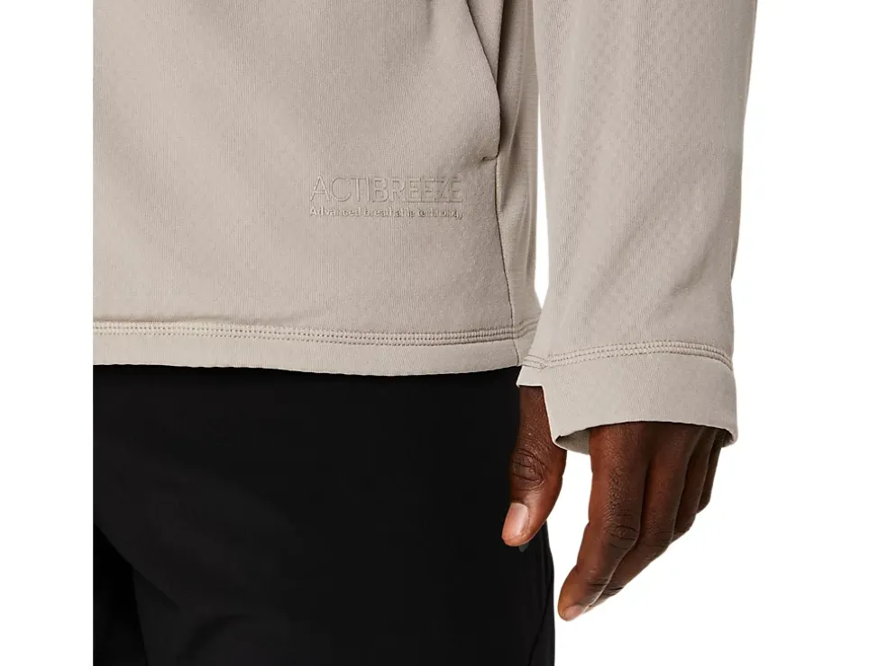 Clearance ASICS ACTIBREEZE JACQUARD GRID FULL ZIP JACKET Moonrock