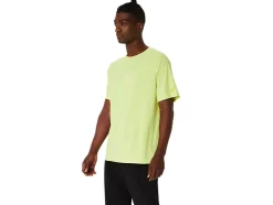 Best Sale ASICS ACTIBREEZE JACQUARD KNIT SHORT SLEEVE TOP Glow Yellow
