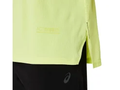 Best Sale ASICS ACTIBREEZE JACQUARD KNIT SHORT SLEEVE TOP Glow Yellow