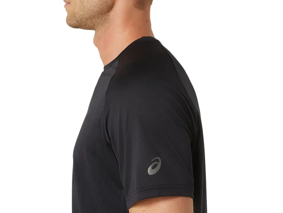 Cheap ASICS ACTIBREEZE JACQUARD SHORT SLEEVE TOP Performance Black
