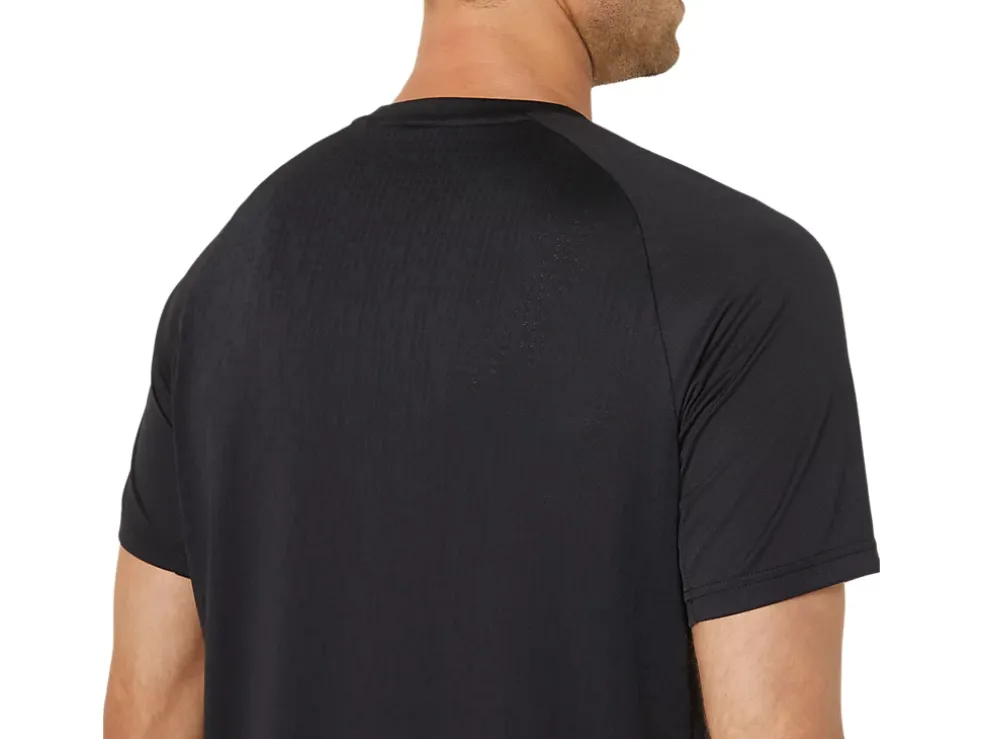 Cheap ASICS ACTIBREEZE JACQUARD SHORT SLEEVE TOP Performance Black