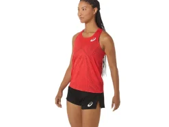 Flash Sale ASICS ACTIBREEZE JACQUARD SINGLET Electric Red
