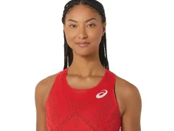 Flash Sale ASICS ACTIBREEZE JACQUARD SINGLET Electric Red