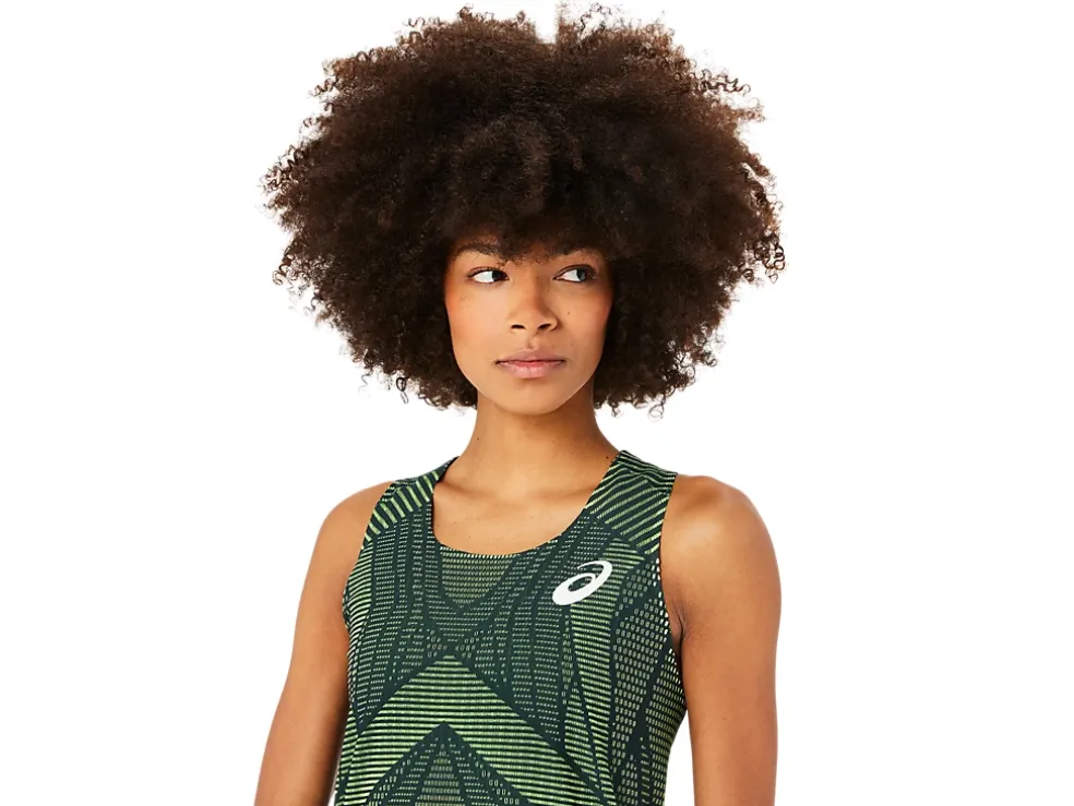 Online ASICS ACTIBREEZE SINGLET French Blue/Safety Yellow