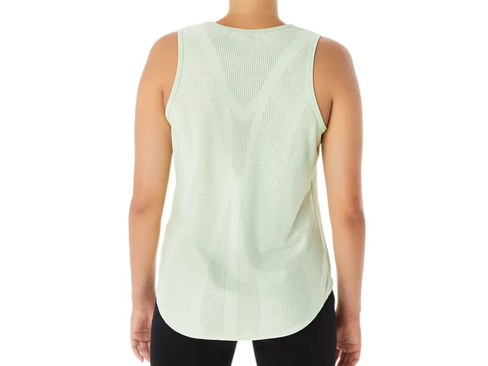 Shop ASICS ACTIBREEZE SLEEVELESS TOP Whisper Green