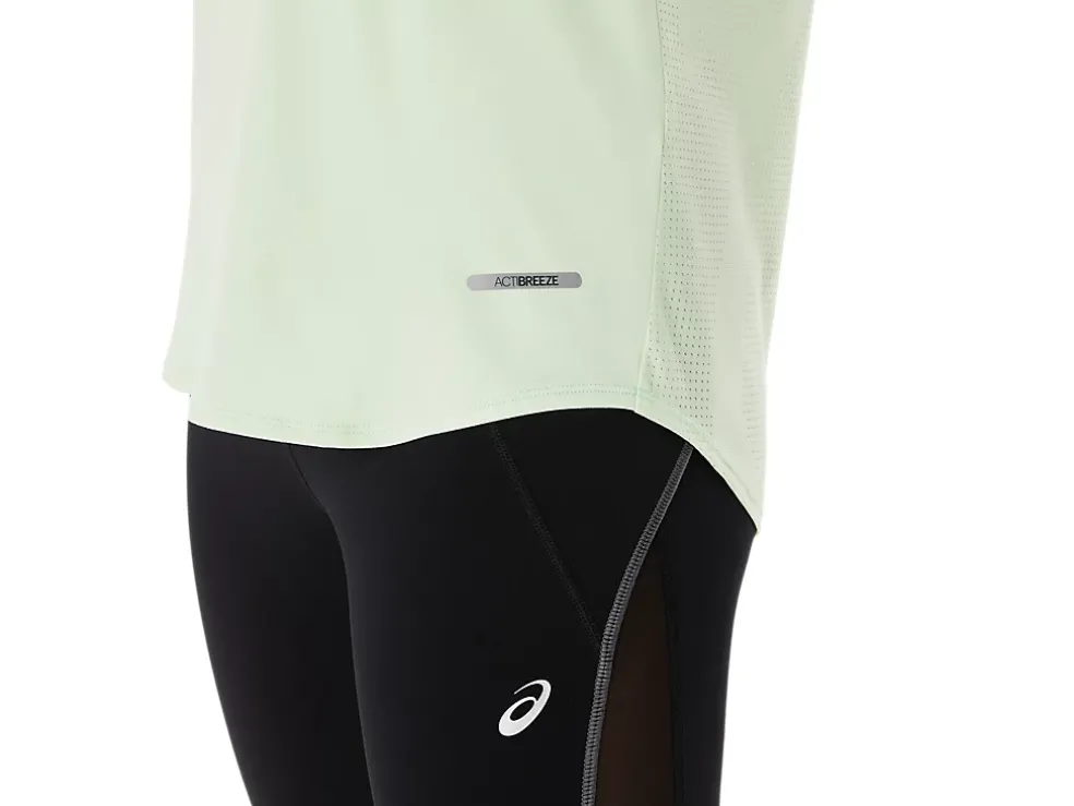 Shop ASICS ACTIBREEZE SLEEVELESS TOP Whisper Green