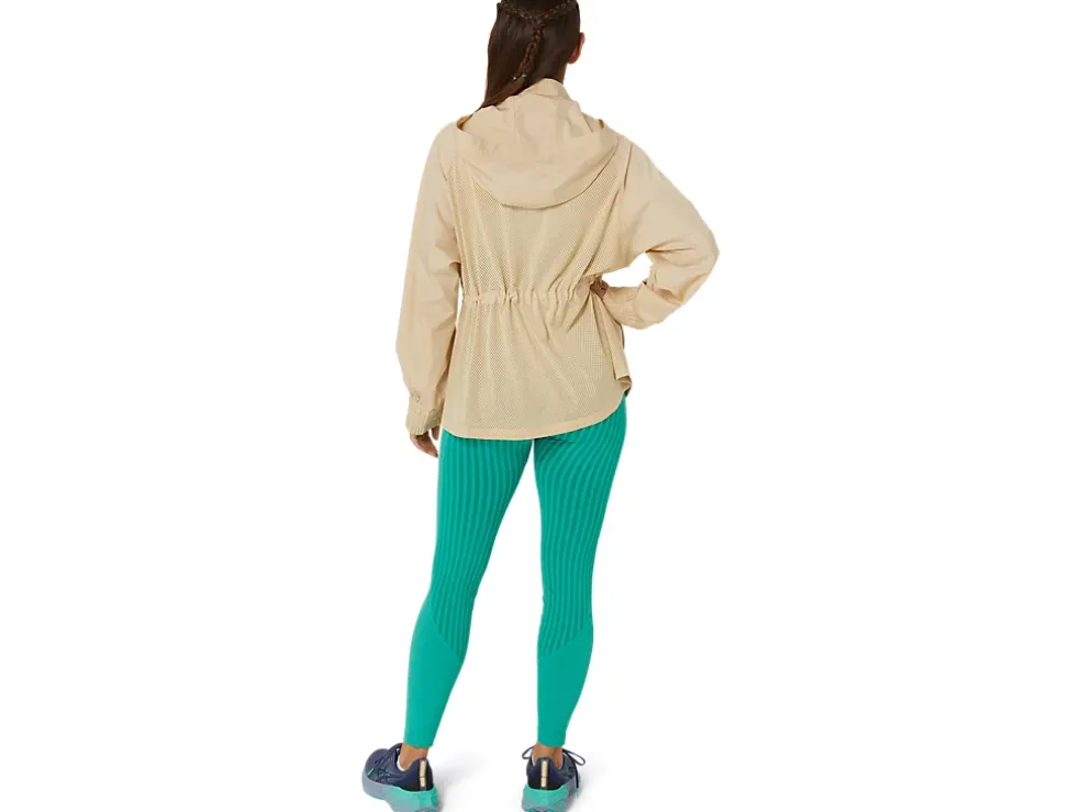 Cheap ASICS ACTIBREEZE WOVEN JACKET Beige