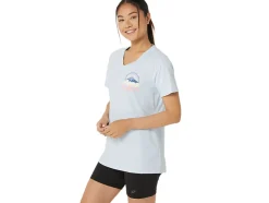Cheap ASICS ADVENTURE ALANNA V-NECK Soft Sky