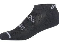 Shop ASICS CUSHION LOW 3-PACK LAM Black/ White/ Grey