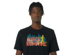 Online ASICS EVERGREEN TRAIL RUN TEE Performance Black