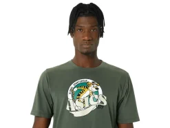 Clearance ASICS HERITAGE 1977 TEE Olive Canvas