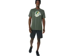 Clearance ASICS HERITAGE 1977 TEE Olive Canvas
