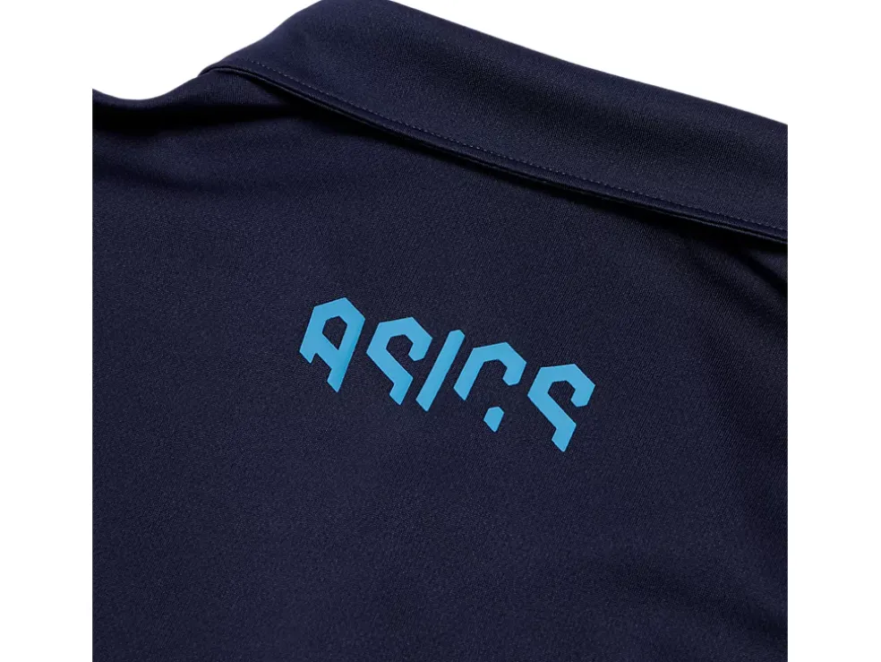 Hot ASICS HEX GRAPHIC DRY POLO SHIRTS Midnight