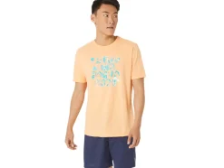 Best ASICS HIBISCUS SLOGAN TEE Summer Dune