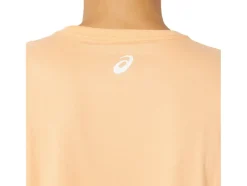 Best ASICS HIBISCUS SLOGAN TEE Summer Dune