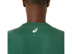 Online ASICS HOLIDAY LIGHTS LOGO CREW Hunter Green