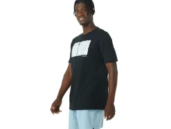 Cheap ASICS LONG ABSTRACT LOGO TEE Performance Black