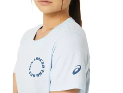 Best ASICS RUN IN DAFFODILL TEE Soft Sky