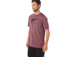 Flash Sale ASICS STRIPE SHORT SLEEVE TEE Deep Mars Heather