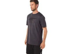 Best Sale ASICS STRIPE SHORT SLEEVE TEE Dark Grey Heather