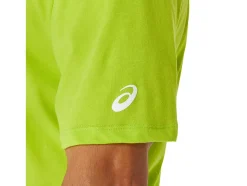 Outlet ASICS STRIPES SUNRISE TEE Lime Zest