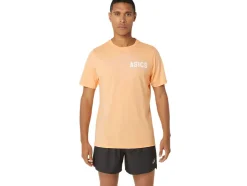 Shop ASICS STRIPES SUNRISE TEE Summer Dune