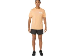 Shop ASICS STRIPES SUNRISE TEE Summer Dune