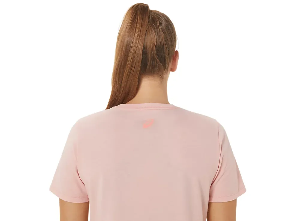 Cheap ASICS STRIPES V-NECK Frosted Rose