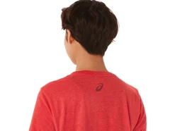Cheap ASICS STRIPES V-NECK Classic Red Heather