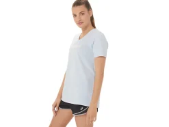 Hot ASICS STRIPES V-NECK Soft Sky