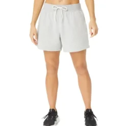 Best Sale ASICS SUNDAY SANA FLEECE SHORT Light Grey Heather