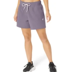 Best Sale ASICS SUNDAY SANA FLEECE SHORT Violet Quartz
