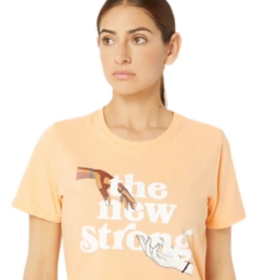 Flash Sale ASICS THE NEW STRONG RUN TEE Summer Dune