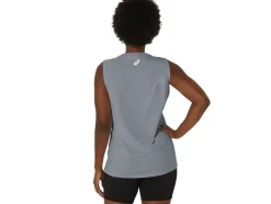 Hot ASICS YOUR ADVENTURE MUSCLE TEE Medium Grey Heather