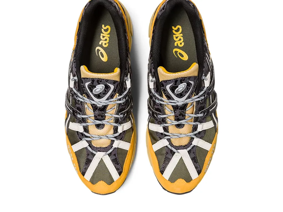 Store ASICS ATMOS X SONOMA 15-50 Olive Canvas/Yellow Orange