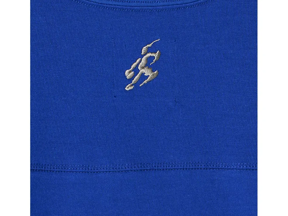 Outlet ASICS BIXANCE LONG SLEEVE Asics Blue X Obsidian Black